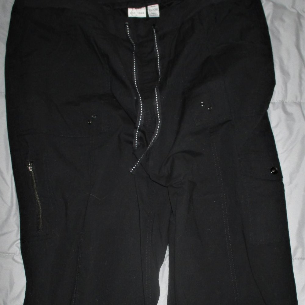 Cato Cargo Capri Black Plus 16